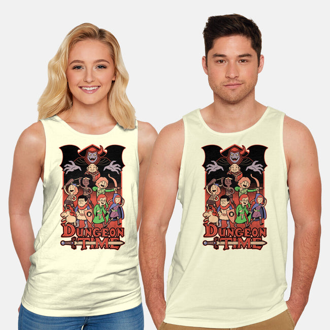 Dungeon Time Animation RPG-Unisex-Basic-Tank-Studio Mootant