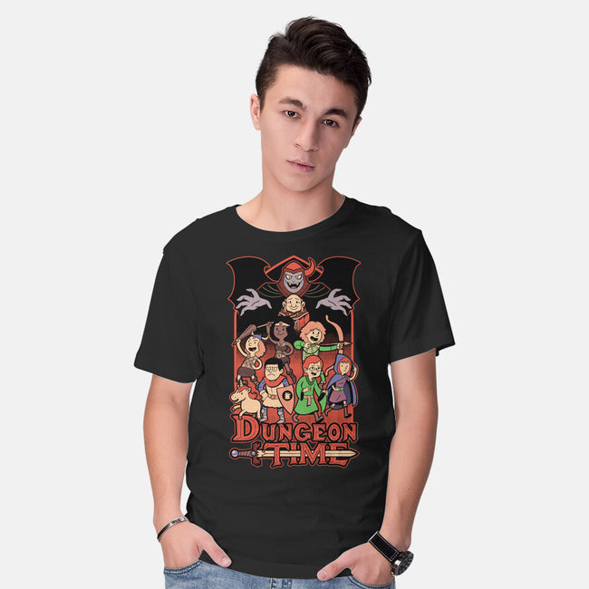 Dungeon Time Animation RPG-Mens-Basic-Tee-Studio Mootant