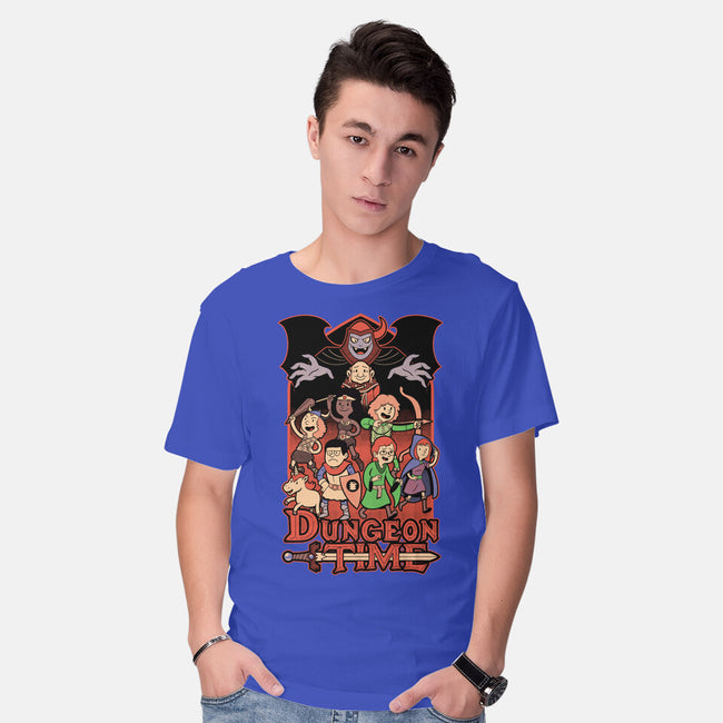 Dungeon Time Animation RPG-Mens-Basic-Tee-Studio Mootant