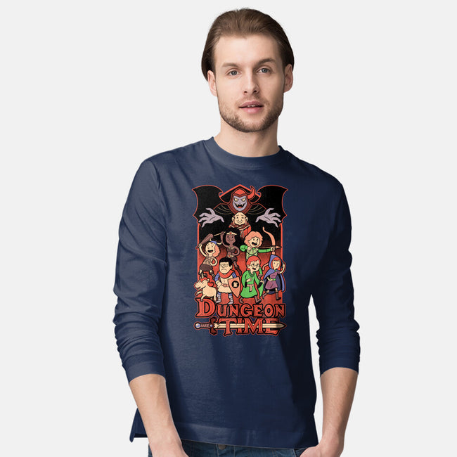 Dungeon Time Animation RPG-Mens-Long Sleeved-Tee-Studio Mootant