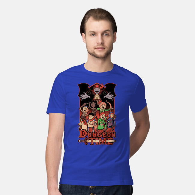 Dungeon Time Animation RPG-Mens-Premium-Tee-Studio Mootant