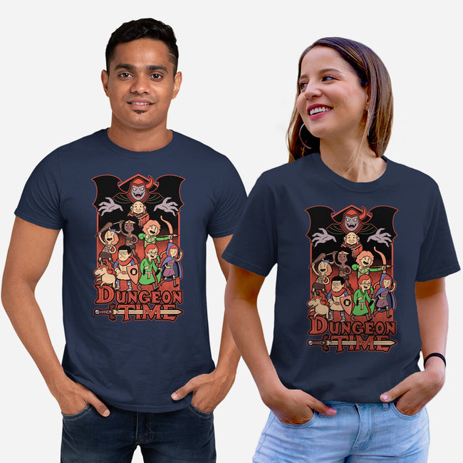 Dungeon Time Animation RPG-Unisex-Basic-Tee-Studio Mootant