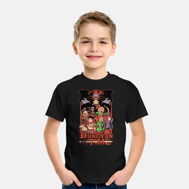 Dungeon Time Animation RPG-Youth-Basic-Tee-Studio Mootant