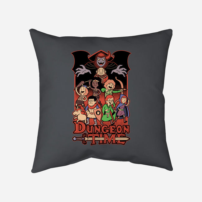 Dungeon Time Animation RPG-None-Removable Cover w Insert-Throw Pillow-Studio Mootant