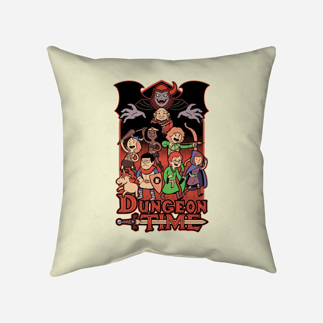 Dungeon Time Animation RPG-None-Removable Cover w Insert-Throw Pillow-Studio Mootant