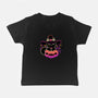 Cute Halloween Cat On Pumpkin-Baby-Basic-Tee-xMorfina