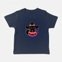 Cute Halloween Cat On Pumpkin-Baby-Basic-Tee-xMorfina