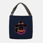Cute Halloween Cat On Pumpkin-None-Adjustable Tote-Bag-xMorfina