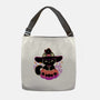 Cute Halloween Cat On Pumpkin-None-Adjustable Tote-Bag-xMorfina