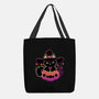 Cute Halloween Cat On Pumpkin-None-Basic Tote-Bag-xMorfina
