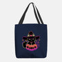 Cute Halloween Cat On Pumpkin-None-Basic Tote-Bag-xMorfina