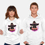 Cute Halloween Cat On Pumpkin-Unisex-Pullover-Sweatshirt-xMorfina