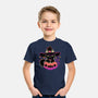 Cute Halloween Cat On Pumpkin-Youth-Basic-Tee-xMorfina