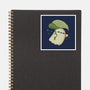 Cute Ghost With Leaf Umbrella-None-Glossy-Sticker-xMorfina