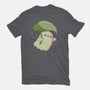 Cute Ghost With Leaf Umbrella-Mens-Premium-Tee-xMorfina