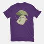 Cute Ghost With Leaf Umbrella-Mens-Premium-Tee-xMorfina