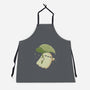 Cute Ghost With Leaf Umbrella-Unisex-Kitchen-Apron-xMorfina