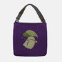 Cute Ghost With Leaf Umbrella-None-Adjustable Tote-Bag-xMorfina