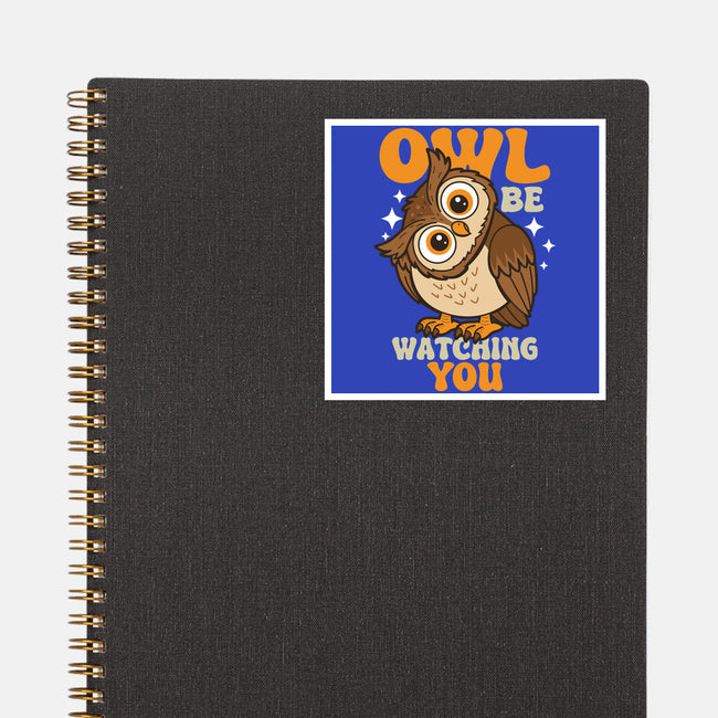 Owl Be Watching You-None-Glossy-Sticker-Boggs Nicolas