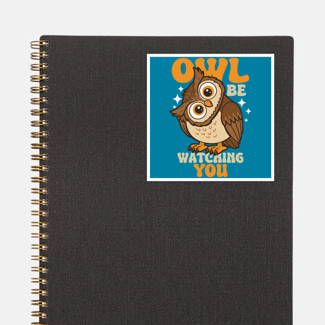 Owl Be Watching You-None-Glossy-Sticker-Boggs Nicolas
