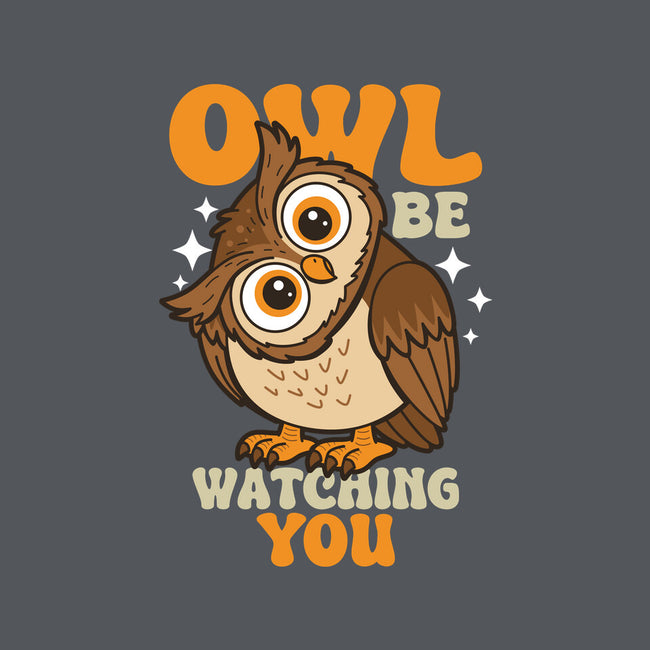 Owl Be Watching You-Womens-Fitted-Tee-Boggs Nicolas