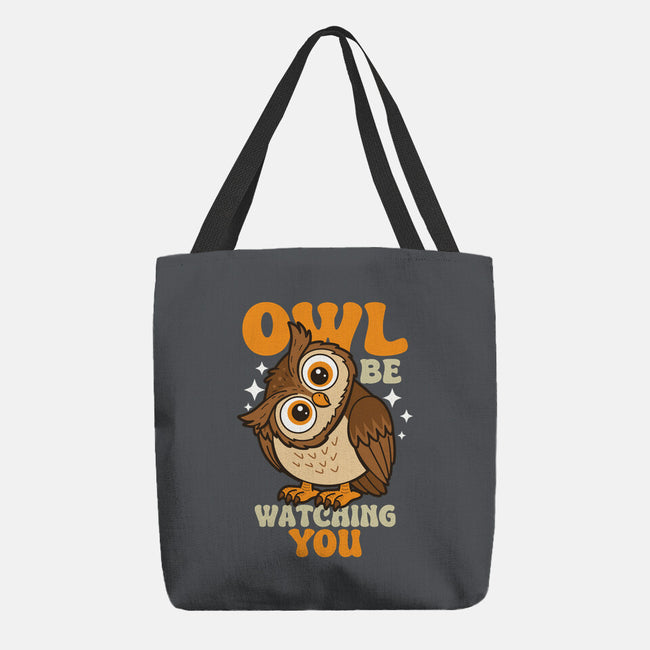 Owl Be Watching You-None-Basic Tote-Bag-Boggs Nicolas