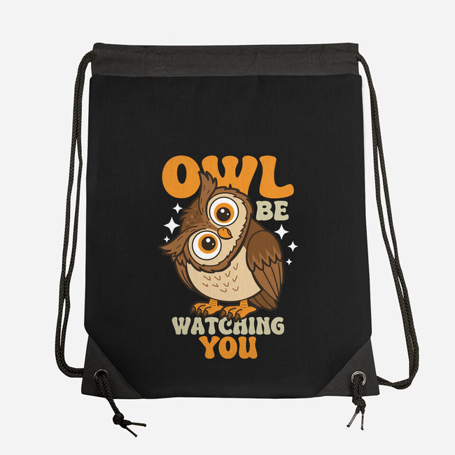 Owl Be Watching You-None-Drawstring-Bag-Boggs Nicolas
