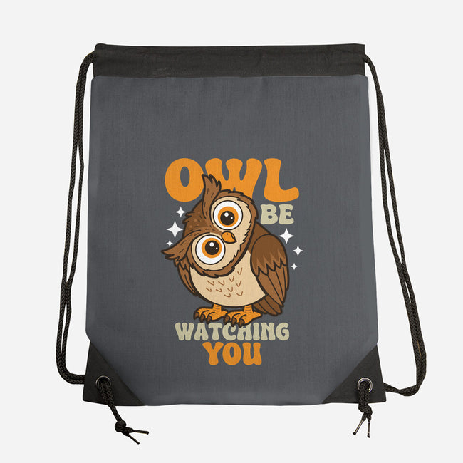 Owl Be Watching You-None-Drawstring-Bag-Boggs Nicolas