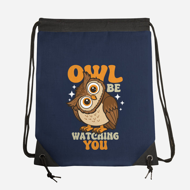 Owl Be Watching You-None-Drawstring-Bag-Boggs Nicolas