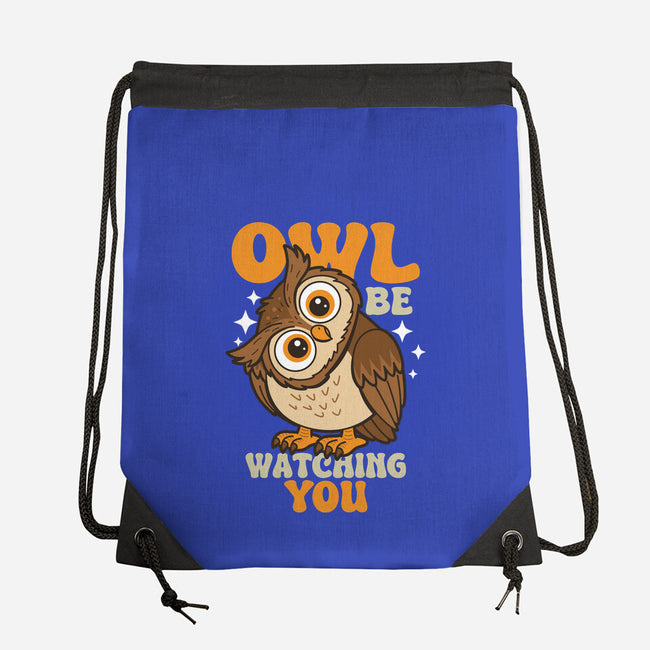 Owl Be Watching You-None-Drawstring-Bag-Boggs Nicolas