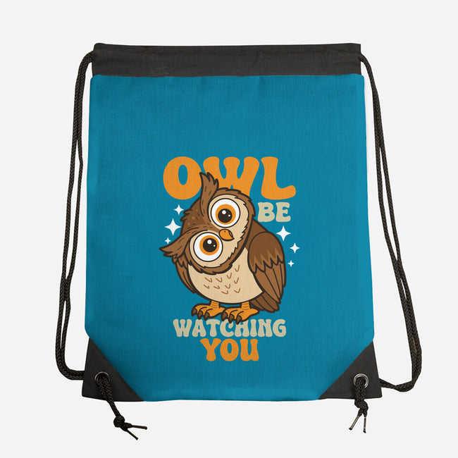 Owl Be Watching You-None-Drawstring-Bag-Boggs Nicolas