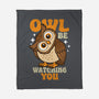 Owl Be Watching You-None-Fleece-Blanket-Boggs Nicolas