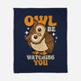 Owl Be Watching You-None-Fleece-Blanket-Boggs Nicolas