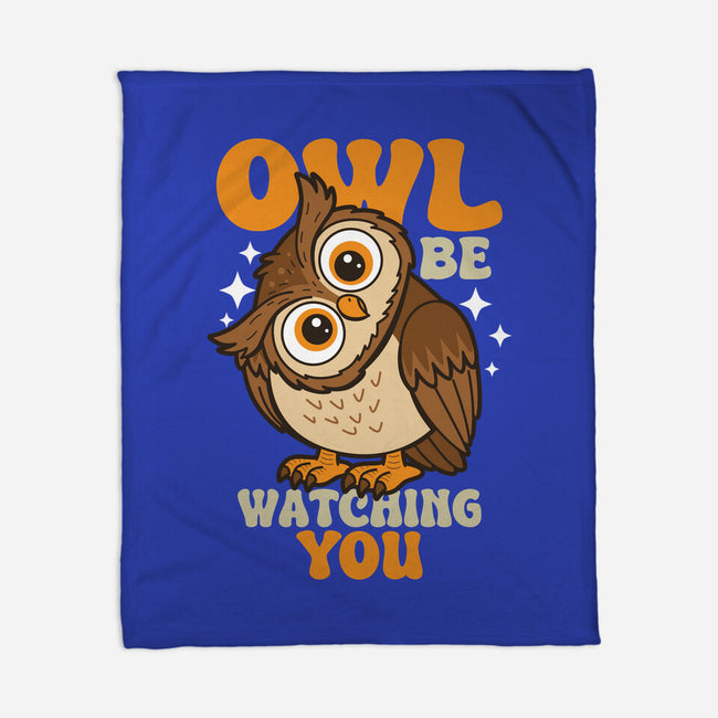 Owl Be Watching You-None-Fleece-Blanket-Boggs Nicolas
