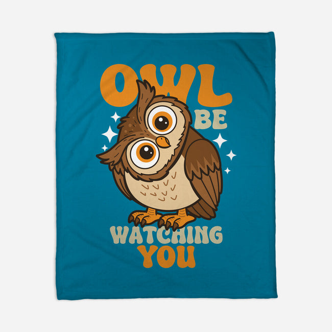 Owl Be Watching You-None-Fleece-Blanket-Boggs Nicolas