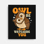 Owl Be Watching You-None-Stretched-Canvas-Boggs Nicolas