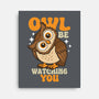 Owl Be Watching You-None-Stretched-Canvas-Boggs Nicolas