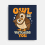 Owl Be Watching You-None-Stretched-Canvas-Boggs Nicolas
