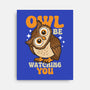 Owl Be Watching You-None-Stretched-Canvas-Boggs Nicolas