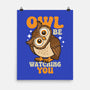 Owl Be Watching You-None-Matte-Poster-Boggs Nicolas
