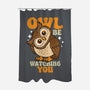 Owl Be Watching You-None-Polyester-Shower Curtain-Boggs Nicolas