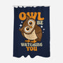 Owl Be Watching You-None-Polyester-Shower Curtain-Boggs Nicolas