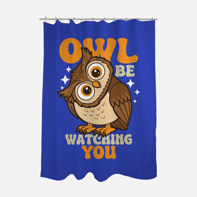 Owl Be Watching You-None-Polyester-Shower Curtain-Boggs Nicolas