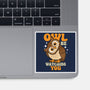 Owl Be Watching You-None-Glossy-Sticker-Boggs Nicolas