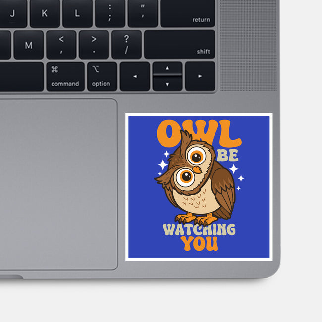 Owl Be Watching You-None-Glossy-Sticker-Boggs Nicolas
