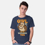 Owl Be Watching You-Mens-Basic-Tee-Boggs Nicolas