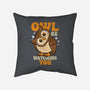 Owl Be Watching You-None-Removable Cover w Insert-Throw Pillow-Boggs Nicolas