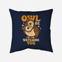 Owl Be Watching You-None-Removable Cover w Insert-Throw Pillow-Boggs Nicolas