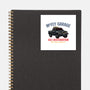 McFly Garage-None-Glossy-Sticker-glitchygorilla