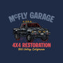 McFly Garage-Unisex-Zip-Up-Sweatshirt-glitchygorilla